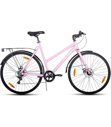 Amazon | HILAND クロスバイク シマノ7段変速 自転車 700*38C